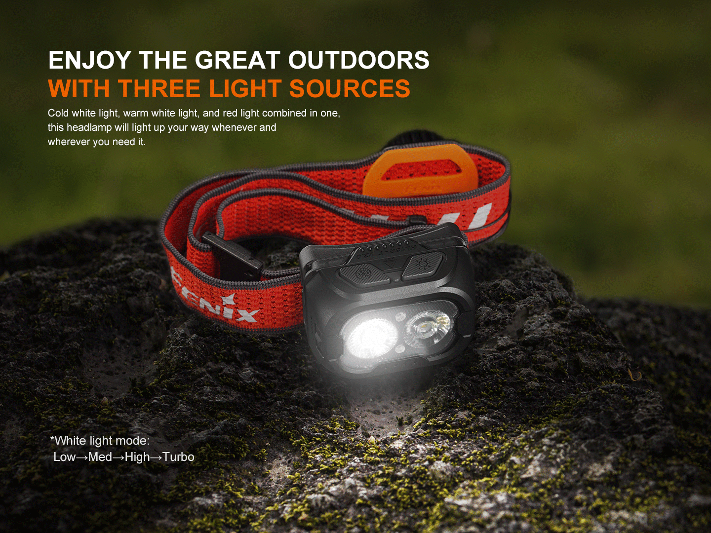 Stralux HL18R-T V2 Lightweight Trail Running Headlamp -- OPEN BOX
